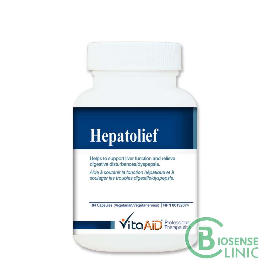 VitaAid - Hepatolief - Herbal Medicine to help support liver function and relieve digestive isturbances/dyspepsia – BiosenseClinic