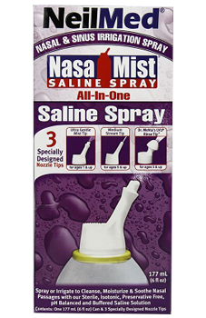 Neilmed NasaMist All-In-One Saline Spray - Biosense Clinic