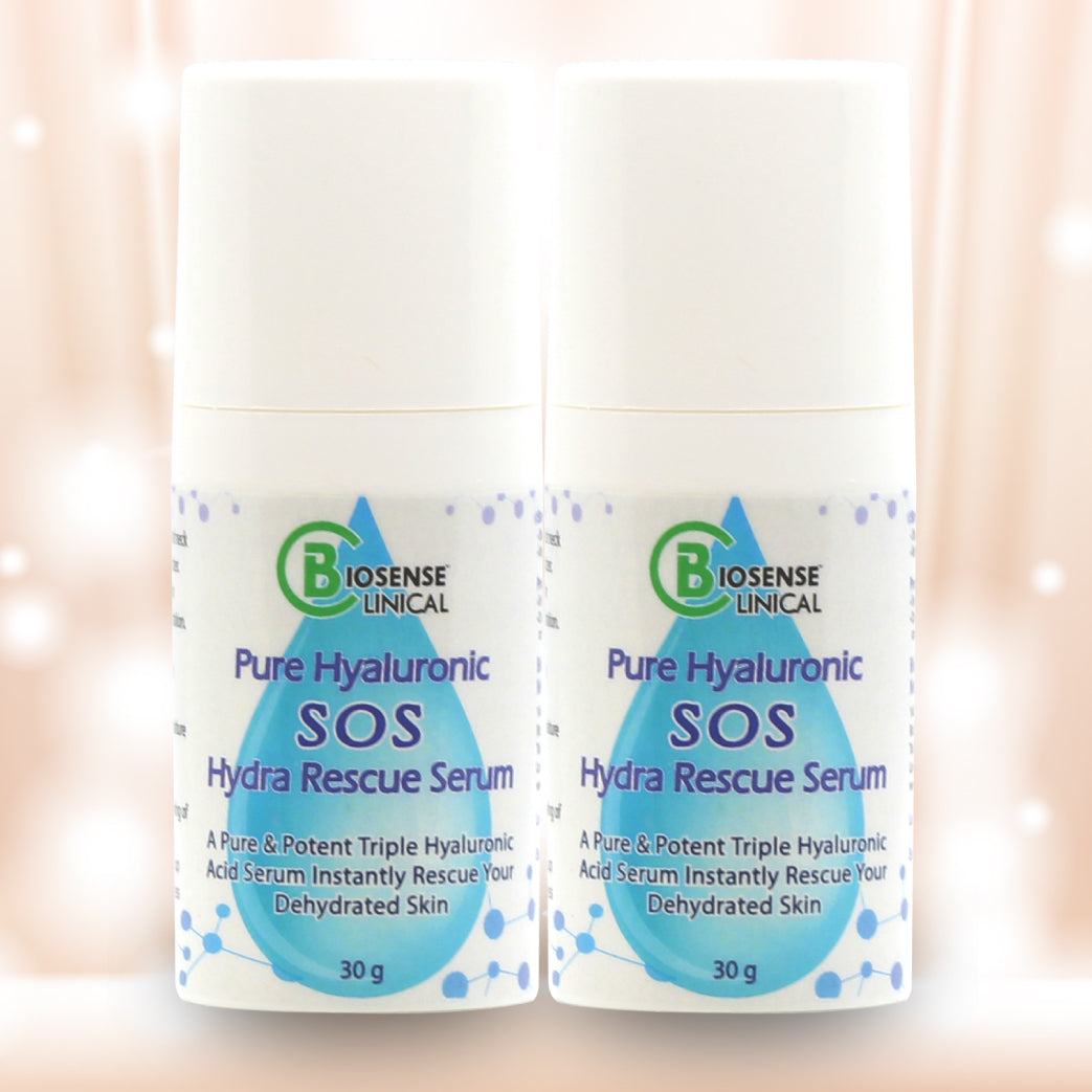 BiosenseClinical Pure Hyaluronic SOS Hydra Rescue Serum 30g x 2 biosesen-clinic.com