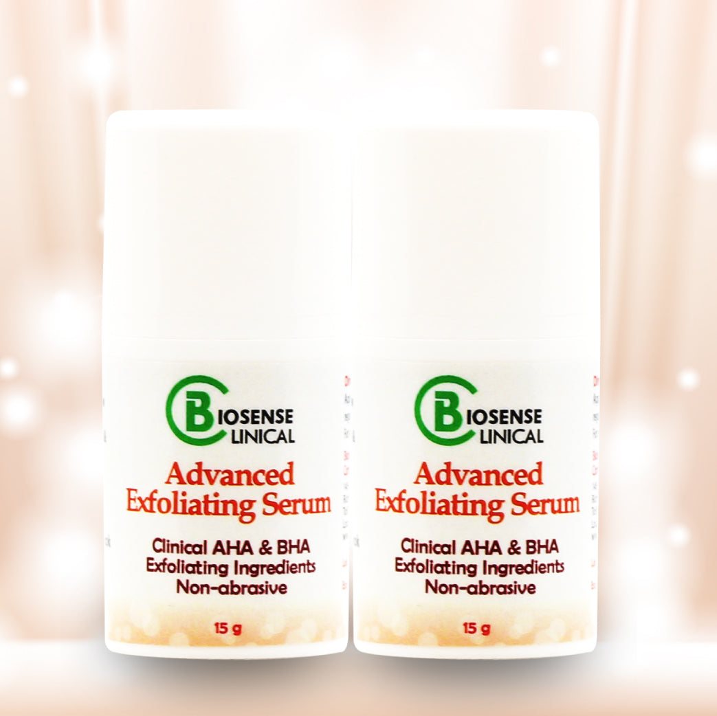 BiosenseClinical Advanced Exfoliating Serum 15g x 2 - Biosense-Clinic.com
