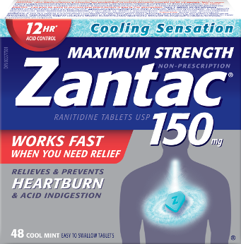 Zantac Tabs Cool Mint