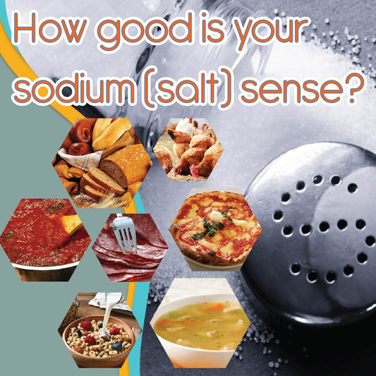 How good is your sodium (salt) sense?