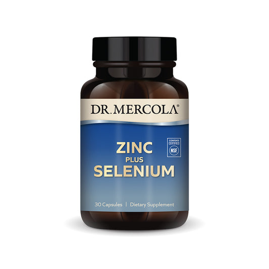Dr Mercola Zinc plus Selenium  30 caps- biosense-clinic.com