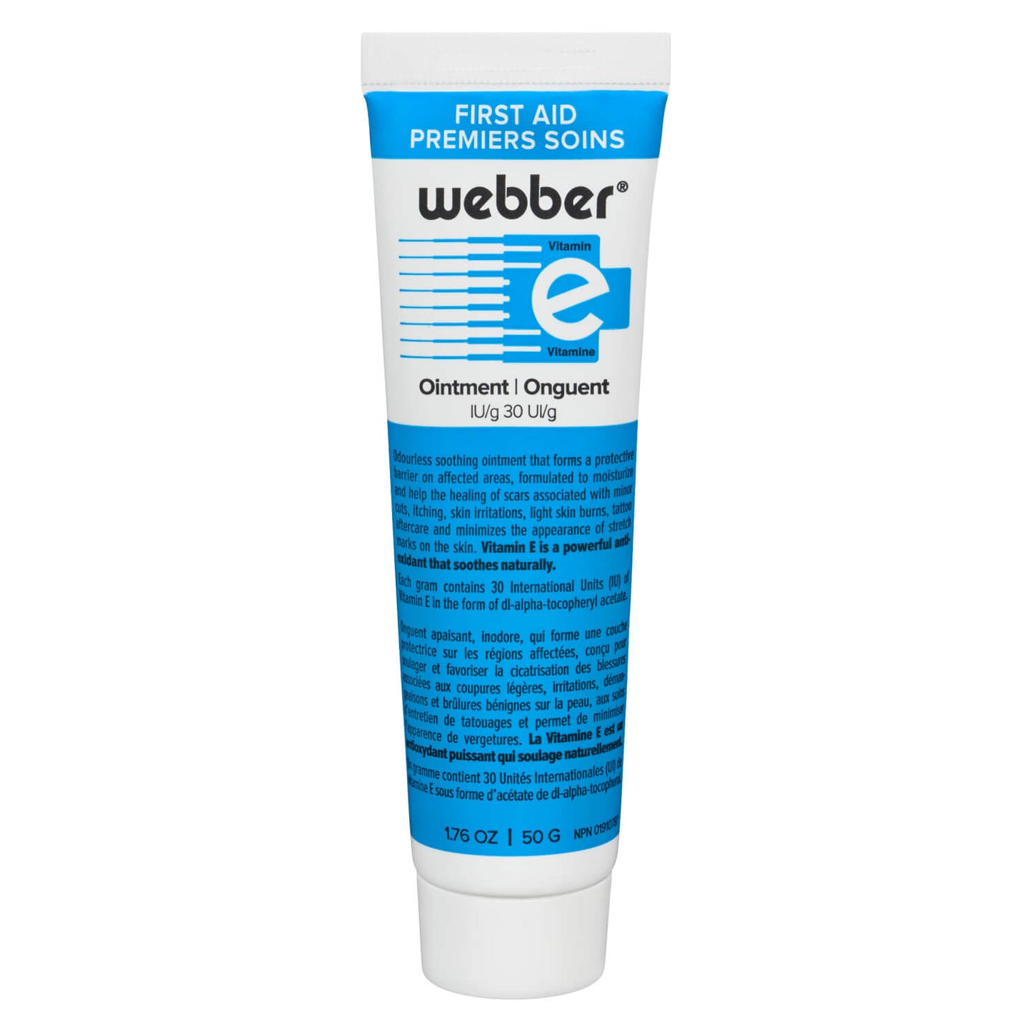 Webber First Aid Ointment with 100% Pure Vitamin E - biosense-clinic.com