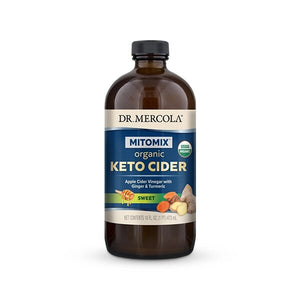 Dr Mercola MITOMIX® KETO CIDER™ - Organic Sweet Apple Cider Vinegar with Ginger & Turmeric® - biosense-clinic.com