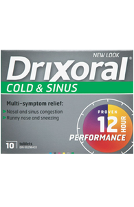 Drixoral Cold and Sinus - Biosense Clinic