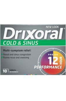 Drixoral Cold and Sinus - Biosense Clinic