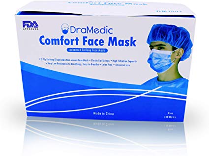 DraMedic Comfort Face Mask (100 pieces)
