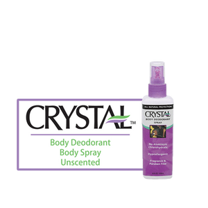Crystal Body Deodorant Body Spray - Unscented - Biosense Clinic