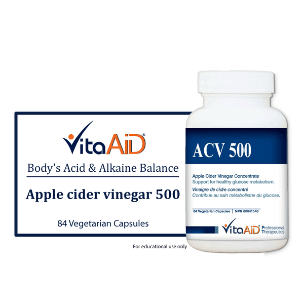 VitaAid Apple Cider Vinegar - 500mg - BiosenseClinic