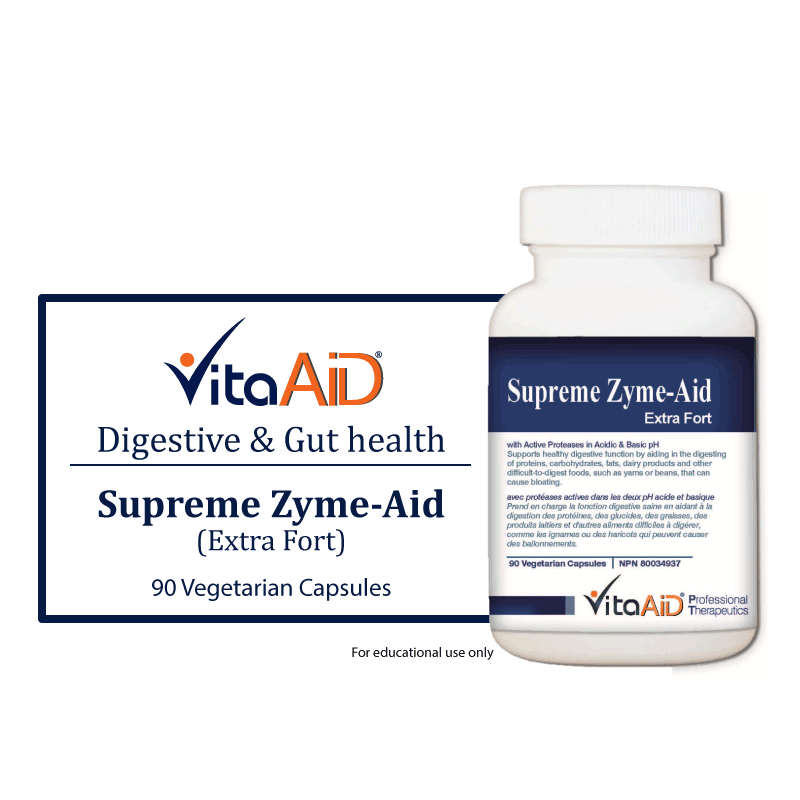 VitaAid Supreme Zyme-Aid Extra Fort - Biosense Clinic