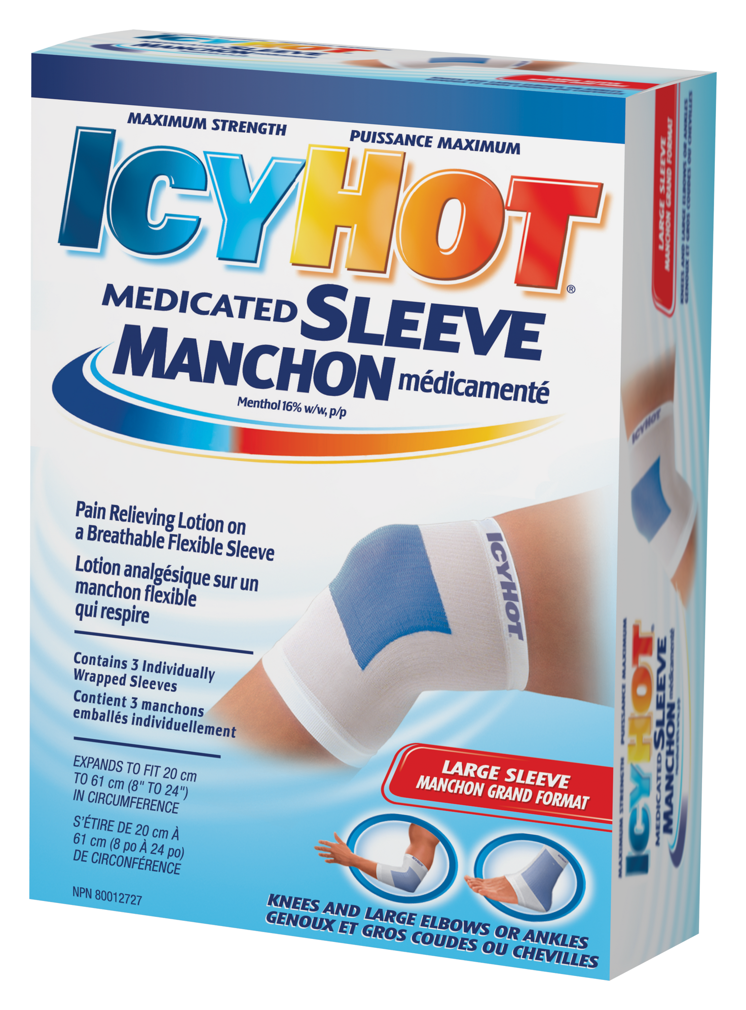 Icy Hot Topical Analgesic Back Patches