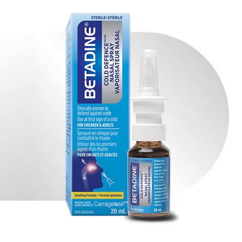 Betadine® Cold Defence Nasal Spray - biosense-clinilc.com