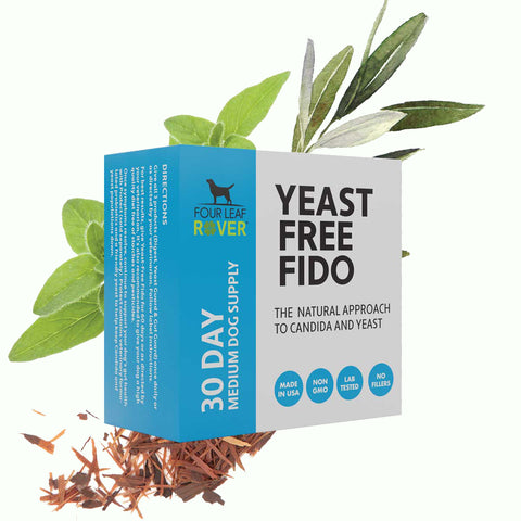 Four Leaf Rover Yeast-Free Fido - Yeast Support For Dogs - biosense-clinic.com