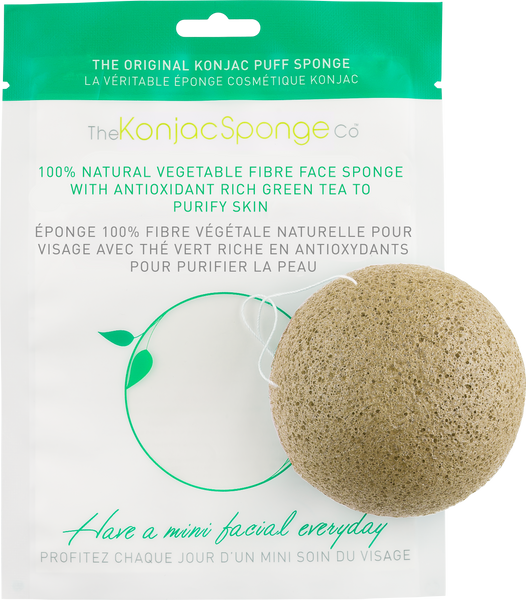 Konjac & Green Tea Facial Sponge Puff