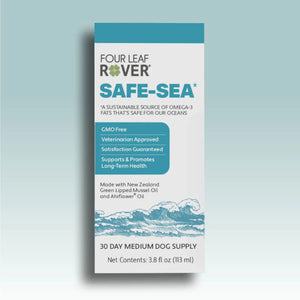 Four Leaf Rover Safe-Sea - Green Lipped Mussel Oil For Dogs - biosense-clinic.com