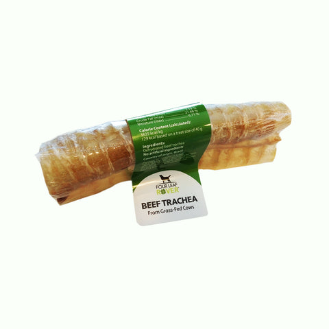 Four Leaf Rover Grass-Fed Beef Trachea - All Natural Dog Chews - biosense-clinic.com
