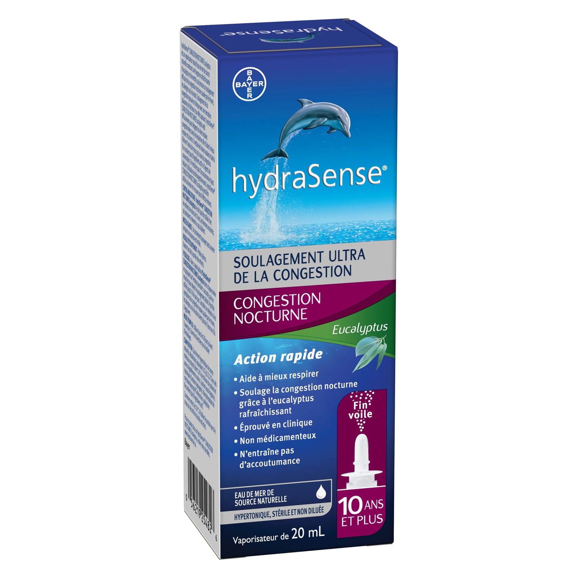 Hydrasense Eucalyptus Nasal Spray 20ml - Biosense-clinic.com