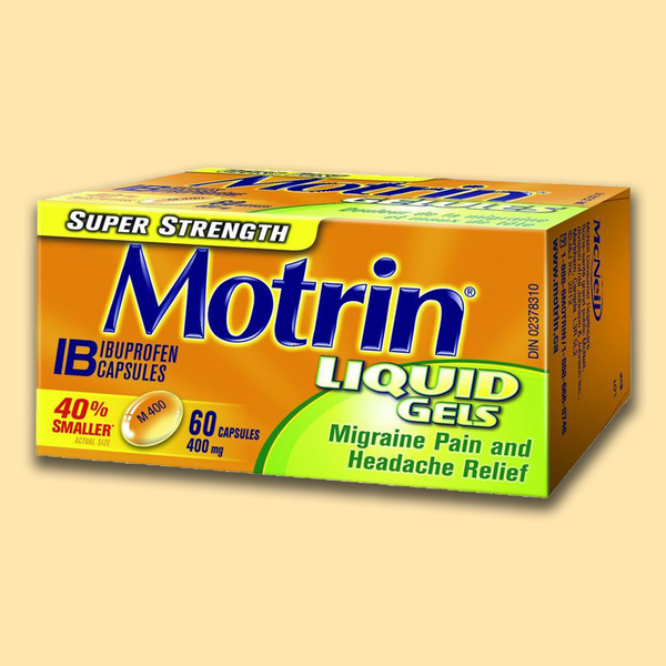 Motrin Ib Liquid Gels - Super Strength
