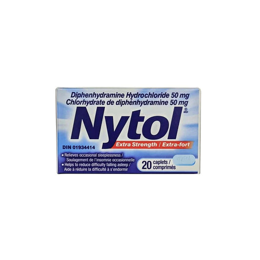 Nytol 50mg 20Caps - biosense-clinic.com