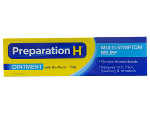 Preparation H Ointment with Biodyne
