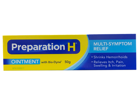 Preparation H Ointment with Biodyne