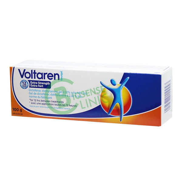 Voltaren Extra Strength 100g - biosense-clinic.com