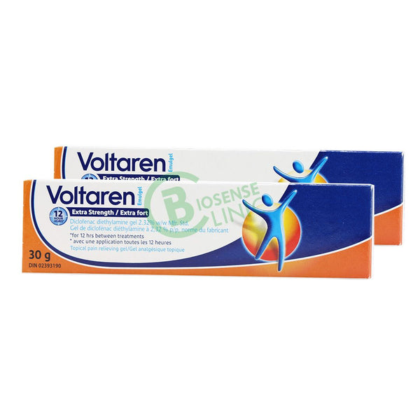 Voltaren Extra Strength 30g x 2 - biosense-clinic.com