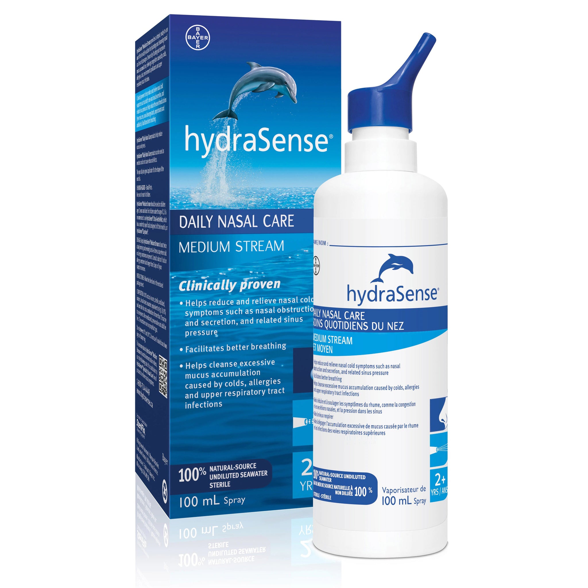 HydraSense® Daily Nasal Care Medium Stream - biosense-clinic.com