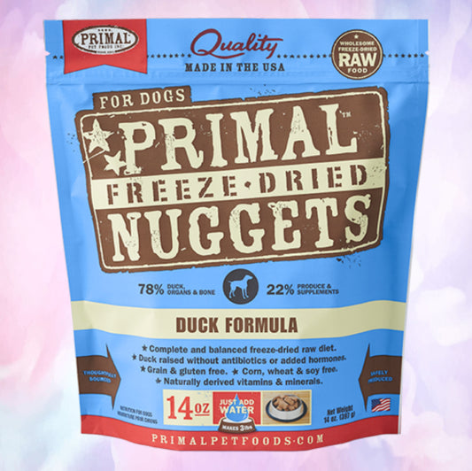 Raw Freeze Dried Canine Duck Formula