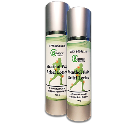 BiosenseClinical Menthol Pain Relief Lotion