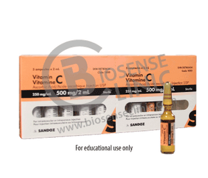 Vitamin C Injection - 250 mg/ml - Biosense Clinic