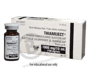 Vitamin B1 Injection - 100 mg/ml
