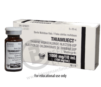 Vitamin B1 Injection - 100 mg/ml