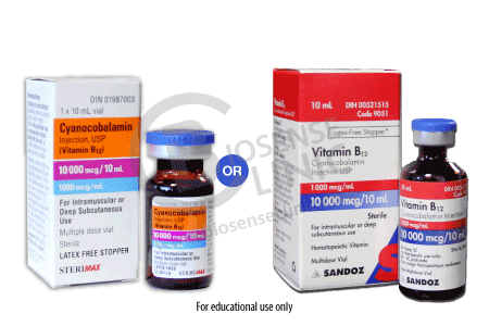 Vitamin B12 Injection 10ml at www.BiosenseClinic.com