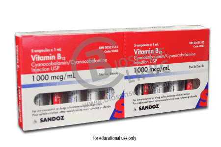 Buy Vitamin B12 Injection online at BiosenseClinic.com