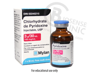 Vitamin B6 Injection - 100 mg/ml - Biosense Clinic