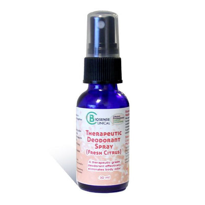 BiosenseClinical Therapeutic Natural Deodorant Spray Fresh Citrus - BiosenseClinic.com