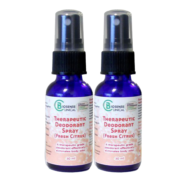 BiosenseClinical Therapeutic Deodorant Spray (Fresh Citrus)