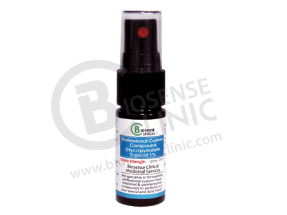 BiosenseClinical Glycopyrrolate Topical spray 1% - BiosenseClinic.com