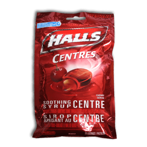 Halls Centres Cough Drops (Cherry) - BiosenseClinic.com