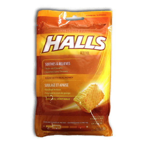 Halls Cough Drops (Honey) - BiosenseClinic.com