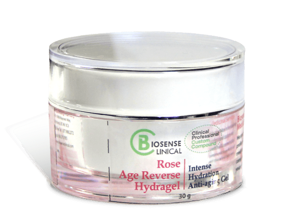 BiosenseClinical Professional Custom Compound Rose Age Reverse HydraGel 30g - BiosenseClinic.com