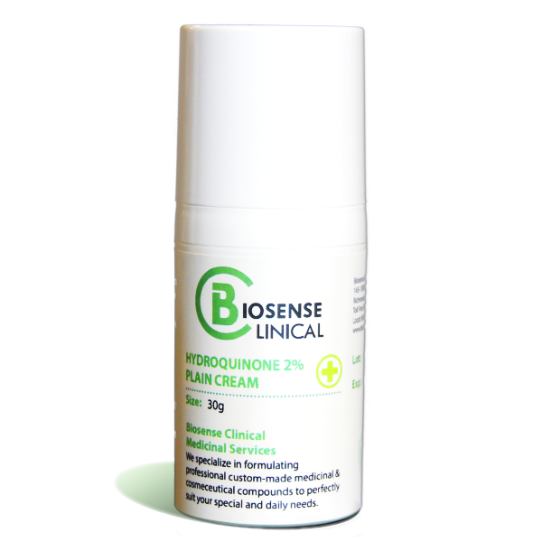 BiosenseClinical HQ 2% Cream - Plain