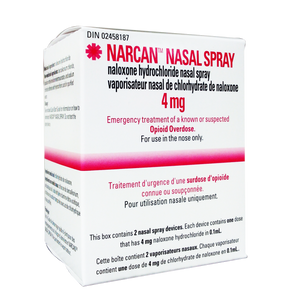 Narcan Nasal Spray 4 mg (2 units)
