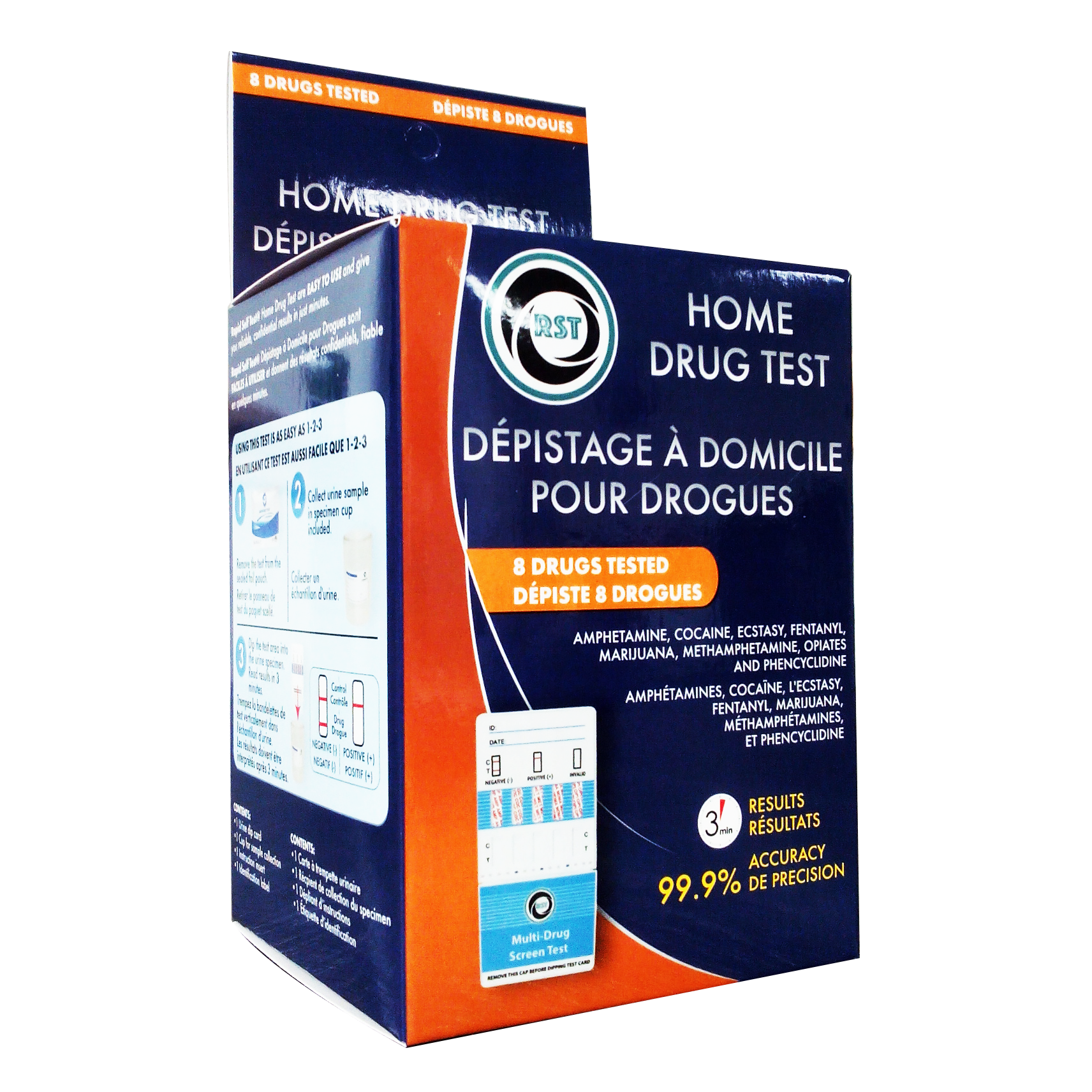 Rapid Self Test Home drug Test kit – 8 drugs