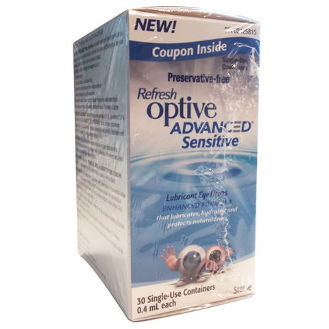 Refresh Optive Advanced Sensitive Lubricant Eye Drops