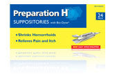 Preparation H Suppositories - BiosenseClinic.com