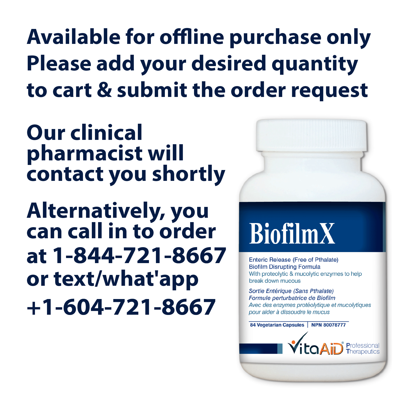 VitaAid BiofilmX - biosense-clinic.com