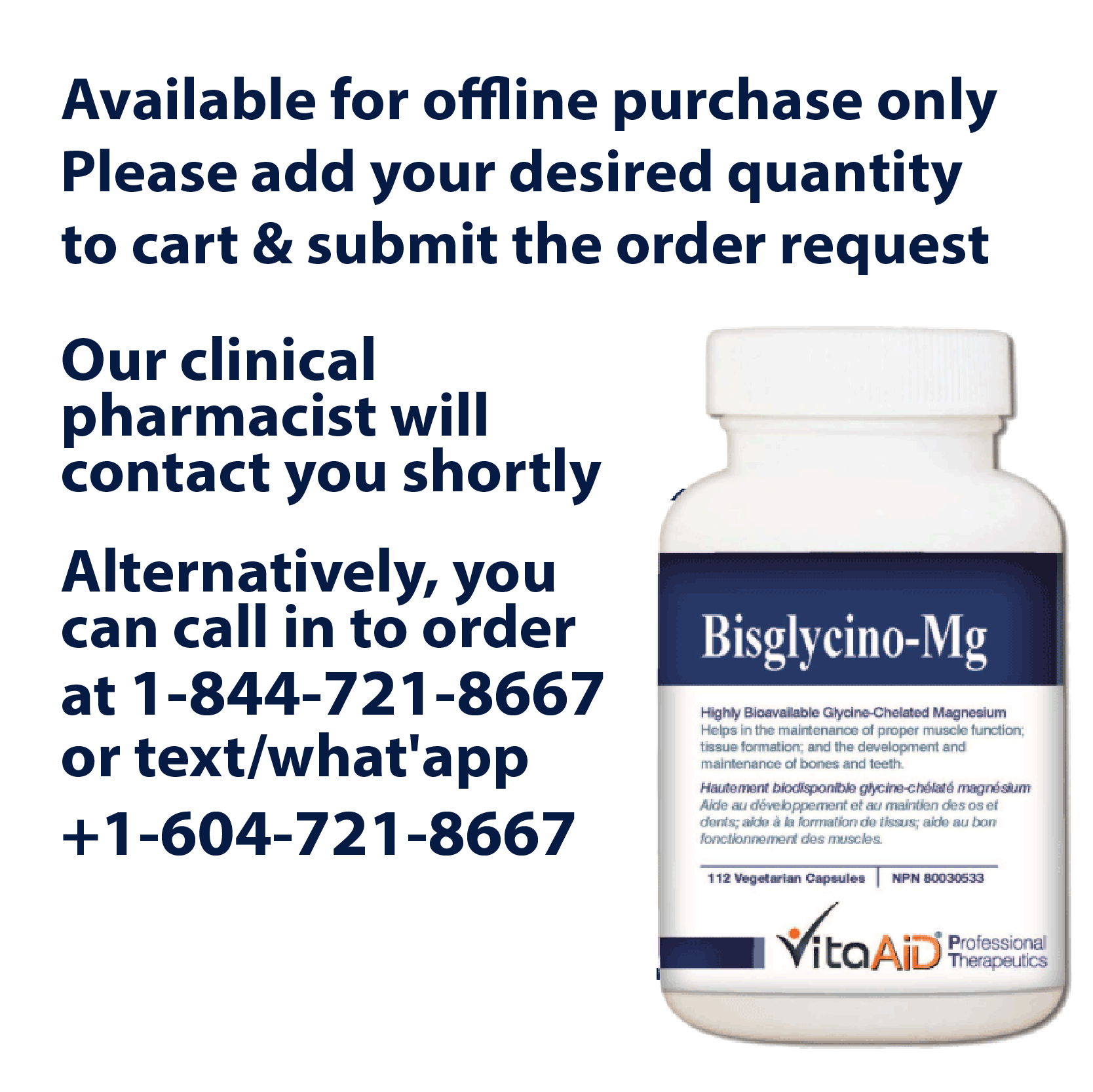VitaAid Bisglycino-Mg - Biosense-clinic.com